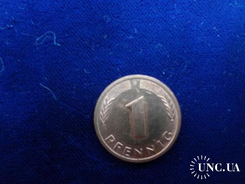 ФРГ 1 пфенинг 1987