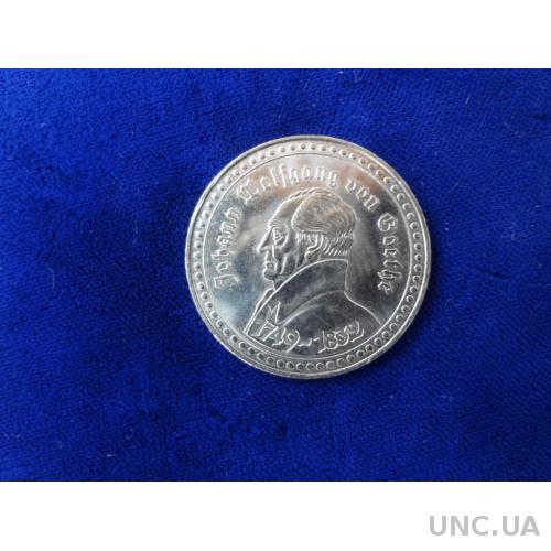 Германия И. В. Гёте 1749-1832. Жетон к 150-летию первой постановки "Фауста" в 1829