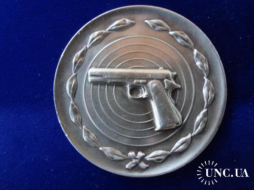 Германия Стрелковая медаль Gaumstr 1962 53,0 гр.