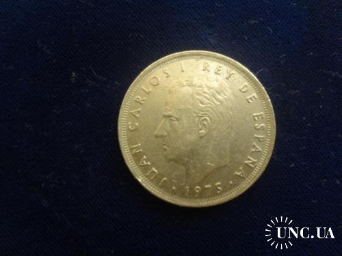 Испания 25 песет 1975 король Хуан Карлос I