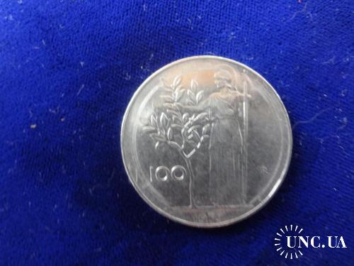Италия 100 лир 1971   богиня войны Минерва
