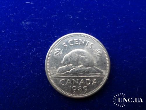 Канада 5 центов 1998 Бобер