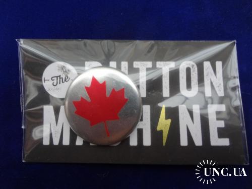 Канада значек "Лист клена" новый в упаковке