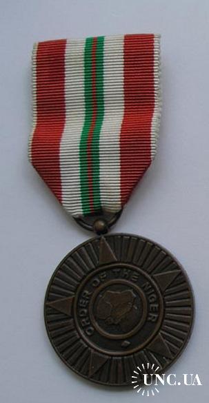 НИГЕРИЯ Медаль "Ордена Нигера" для военных