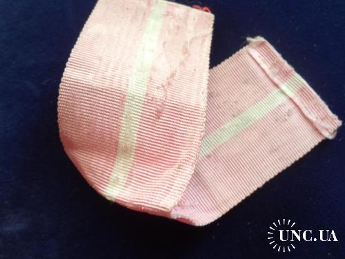 Польша  лента на  медаль "За долголетнюю супружескую жизнь" 14 см