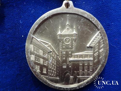 Швейцария брелок с медалью ’’Фестиваль Баденфарт’’ 1982 г. Баден
