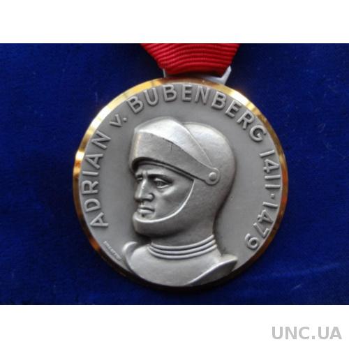 Швейцария конфедеративная стрелковая медаль 1970 Адриан фон Бубенберг