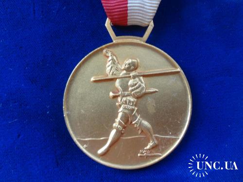 Швейцария маршевая медаль 6 место кантон Цюрих