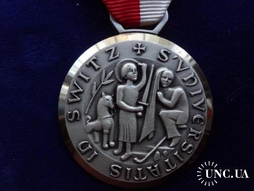 Швейцария памятная медаль университета, кантон Швиц. Святой