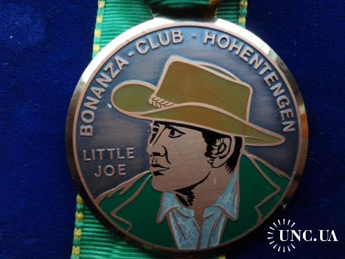 Швейцария спортивная медаль 1975 ходьба на 21 км., памяти Литтл Джо