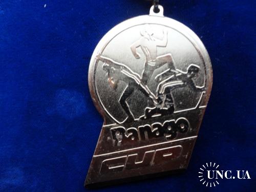 Швейцария спортивная медаль 1988 кантон Ури, коммуна Банаго