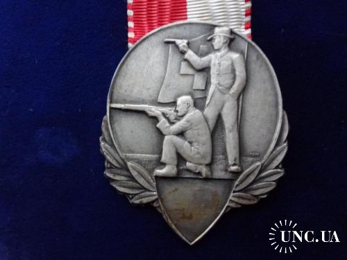 Швейцария стрелковая медаль 1946 кантон Золотурн. Стрелки