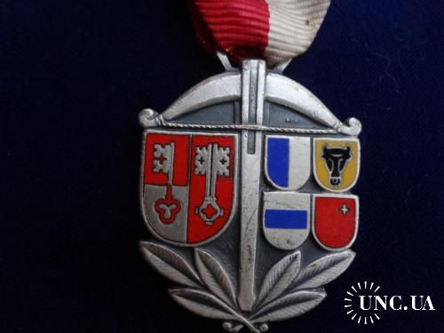 Швейцария стрелковая медаль 1948 кантон Нидвальден. Турнир первых пяти кантонов