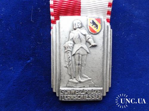 Швейцария стрелковая медаль 1950 полицейский турнир, кантон Берн. Рыцарь