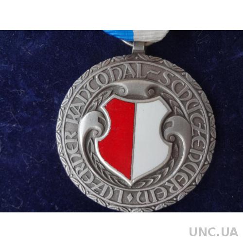 Швейцария стрелковая медаль 1962  кантон Люцерн