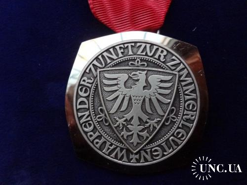 Швейцария стрелковая медаль 1962, междукантональный турнир. г. Циммерлеунтен. Герб