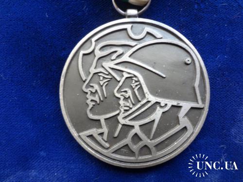 Швейцария стрелковая медаль 1962 Воины. кантон Цюрих, г. Амригсвил