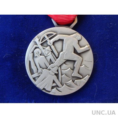 Швейцария стрелковая медаль 1965 Тилль - символ свободы