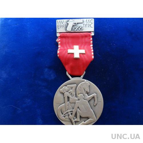 Швейцария стрелковая медаль 1966, Вильгельм Тиль спасает раненого