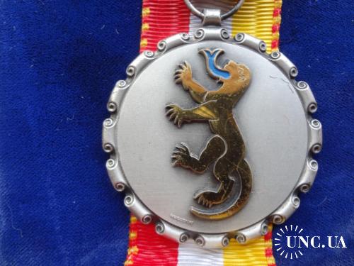 Швейцария стрелковая медаль 1969 ЛЕВ. кантон Берн