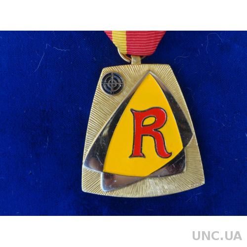 Швейцария стрелковая медаль 1970, кантон Цюрих г. Рюти