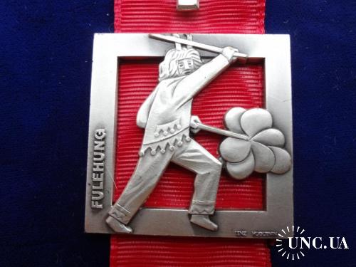 Швейцария стрелковая медаль 1979 конфедеративный турнир в г. Тун. шут Фулехунг