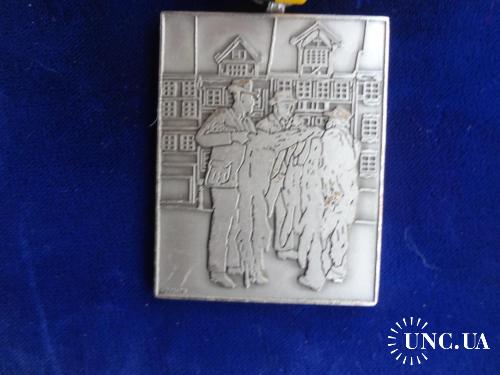 Швейцария стрелковая медаль 1985 кантон, г. Тоггенбург