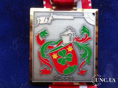 Швейцария стрелковая медаль 1987 кантон, г. Клееб