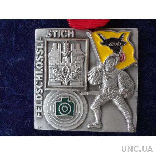 Швейцария стрелковая медаль 1989 Знаменосец  кантон Ури