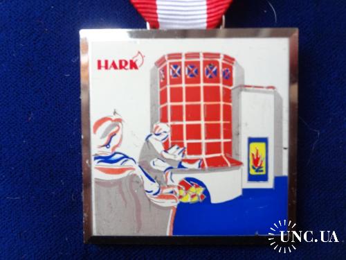 Швейцария стрелковая медаль 1990 кантон Люцерн,  г. Еммен. ’’Печка, печка....’’