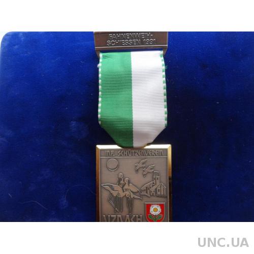 Швейцария стрелковая медаль 1991, фестиваль в г. Узнах