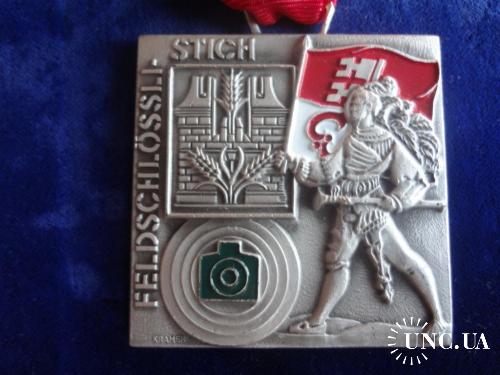 Швейцария стрелковая медаль 1993 г. Серия 1989-2012 - "Союз кантонов": Обвальден 1525 г.