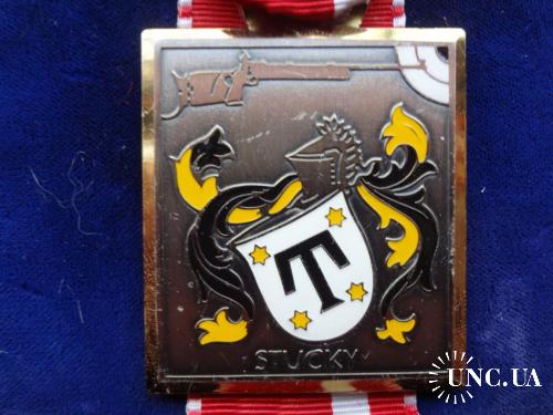 Швейцария стрелковая медаль 1993 кантон, г. Стиски