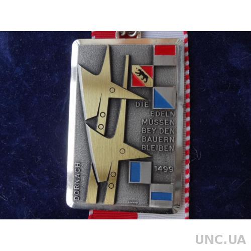 Швейцария стрелковая медаль 1999 г. Доррнах, кантон Золотурн