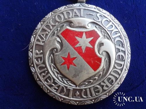 Швейцария  стрелковая медаль серия 1962-88 кантон Люцерн: г. Ноттвил 1974