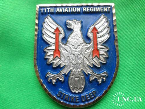 США полковой знак "11-й авиационный полк" 11e Aviation Regiment