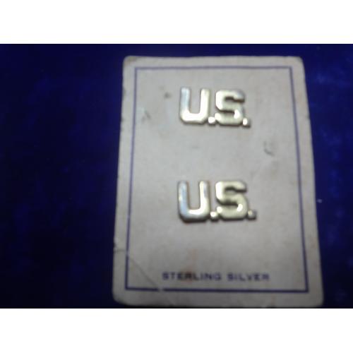 США воинский знак Эмблема - US  2 шт.