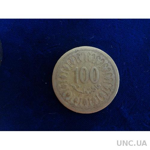 Тунис 100 миллием 1983