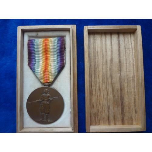 ЯПОНИЯ Союзническая медаль "За участие в Первой мировой войне" 1920 Victory Medal