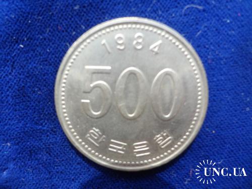 Южная Корея 500 вон 1984 Журавль