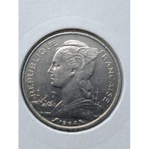 Реюньон 50 франков 1964 год