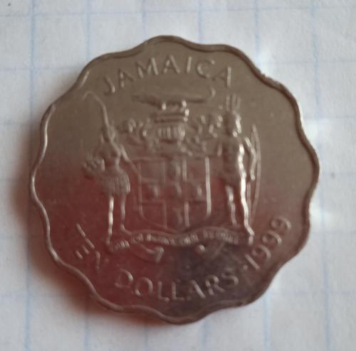 Ямайка 10 долларов, 1999