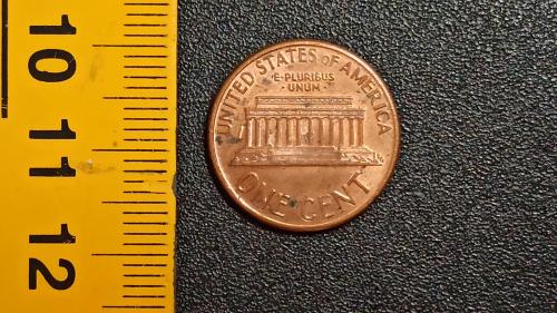 ​США 1 цент 1990 рік. Цинк з мідним покриттям, 2.5g, ø 19.05mm