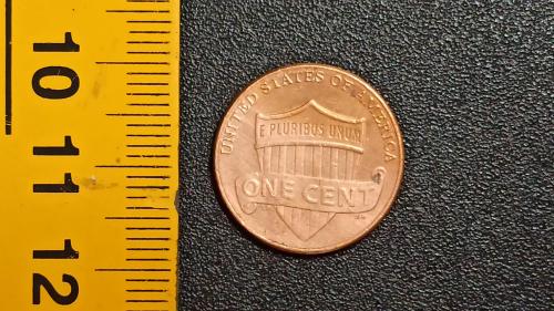 ​США 1 цент 2011 рік. Цинк з мідним покриттям, 2.5g, ø 19.05mm