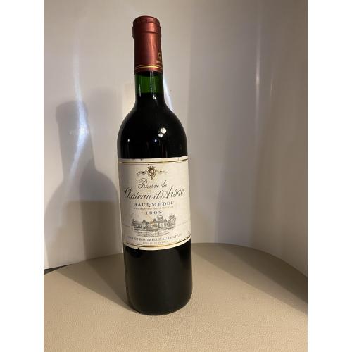 Вино 1998 Château d'Arsac Réserve Haut-Médoc. Бордо.