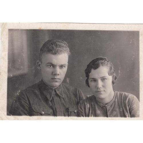 Фото. Молодая пара. 1920-30 гг.
