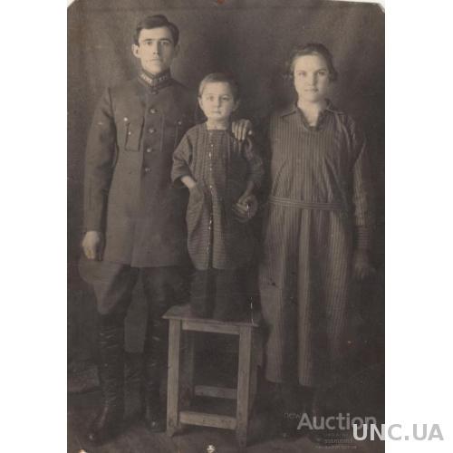 Фото. Командир РККА с семьей. 1926 год.