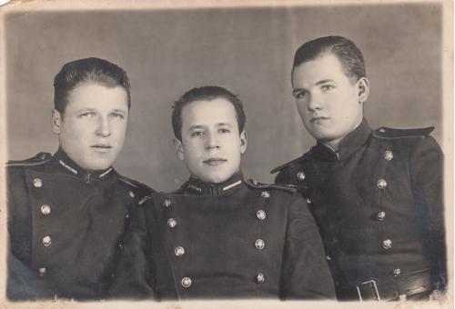 Фото. Солдаты ВВ. 1953 г.