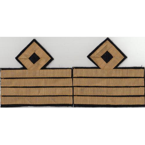 Нарукавные нашивки старшего начсостава Минморфлота СССР. (КДП).