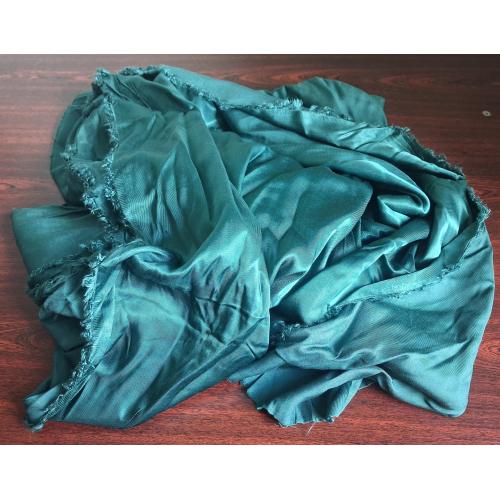 Саржа подкладочная цвета морской волны, 1х4 метра.